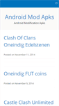 Mobile Screenshot of androidmodapks.com